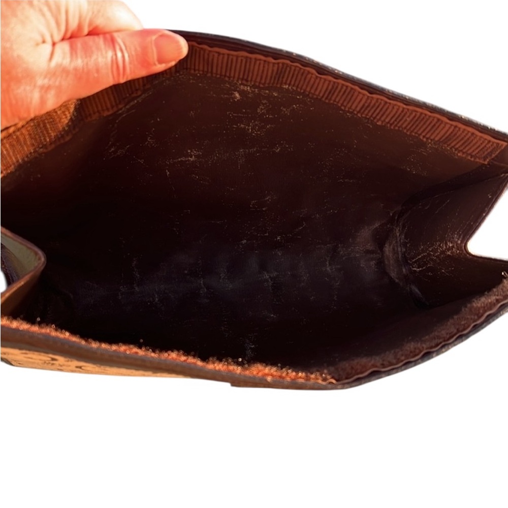 Celine Macadam Canvas and Leather‎ Clutch / Makeup Case EUC - Picture 9 of 12